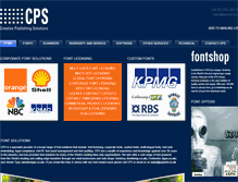 Tablet Screenshot of cpsnet.co.uk